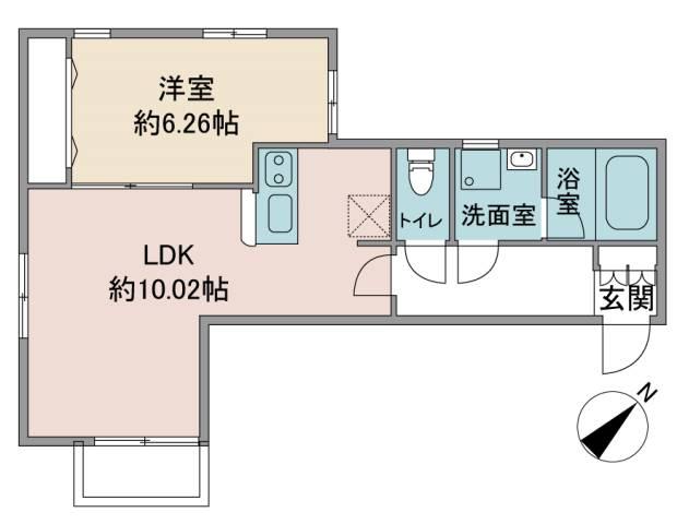 ステュディオピン間取り図