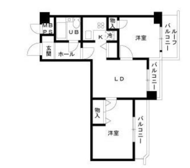 ヴェルデ千駄木間取り図