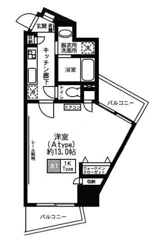コルニーチェ小石川間取り図