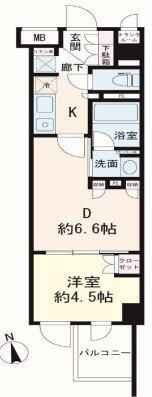 パレステージ文京江戸川橋間取り図