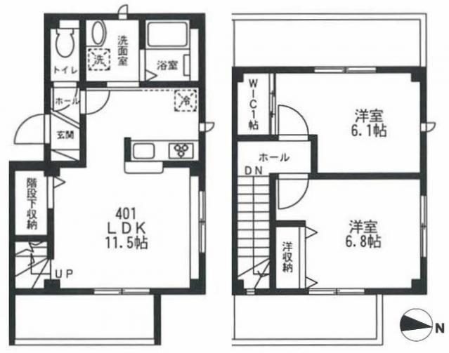 Raffine本郷（ラフィーネ本郷）間取り図