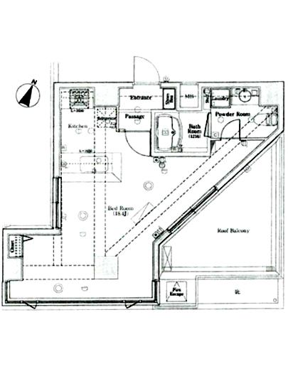 AXAS後楽園間取り図
