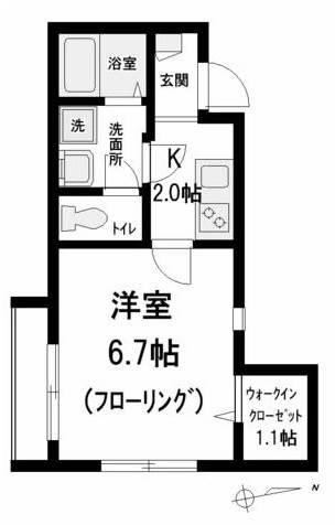 アルム文京間取り図