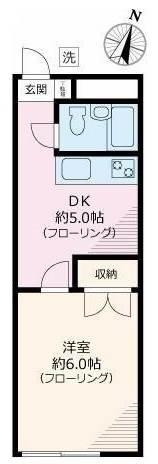 ロアール新大塚間取り図