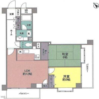 白山ヒルズ間取り図