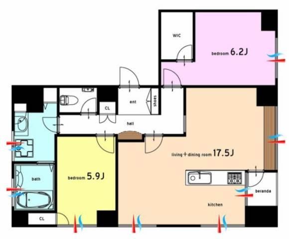 ドミネンス本郷間取り図