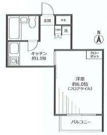 カルクス白山間取り図