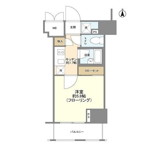 文京春日プラッツ間取り図