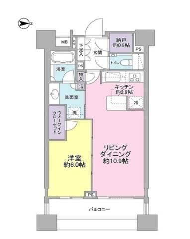 パークハウス千代田富士見間取り図