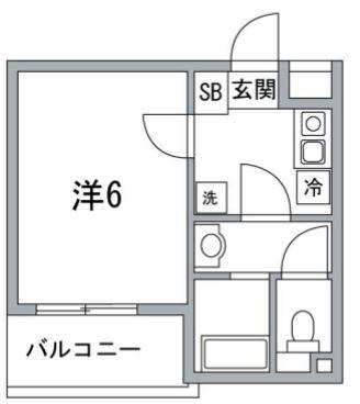 カレッジ・スクエア白山間取り図