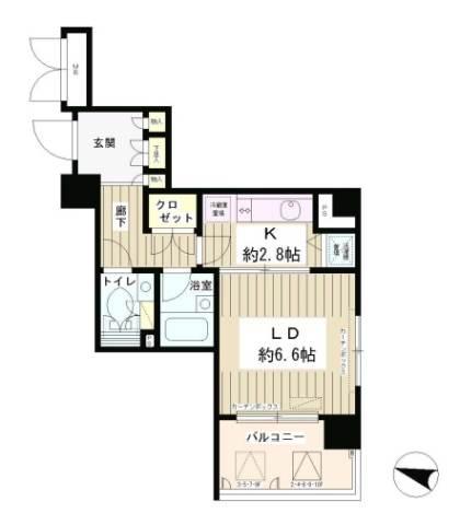 ルミネ本駒込間取り図