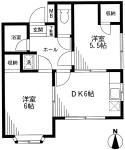 パークサイドハイツ新大塚 間取り図