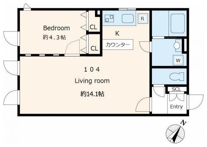 ALERO Bunkyo-Hakusan間取り図