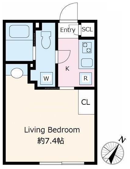 アレーロ文京白山間取り図