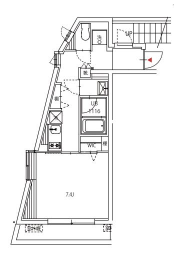 Kukai Terrace 茗荷谷間取り図
