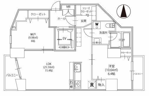 アリカ文京本郷間取り図