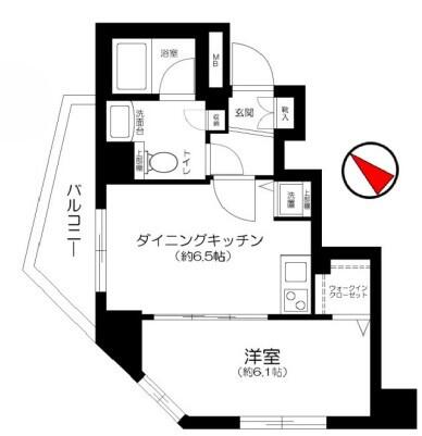 ラグジュアリーアパートメント文京千石#01 203号室 間取り図