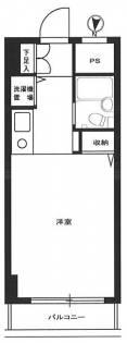 ペガサスマンション浄心寺坂間取り図