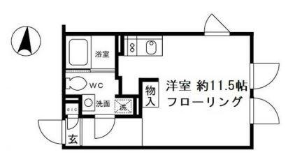 アレーロ白山II　～ALERO Hakusan II～間取り図