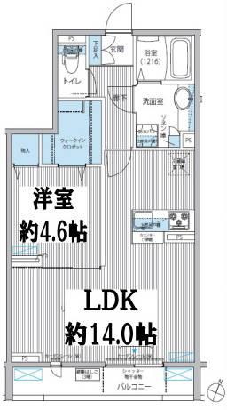 ガーデンビレッジ小石川間取り図