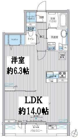 ガーデンビレッジ小石川間取り図