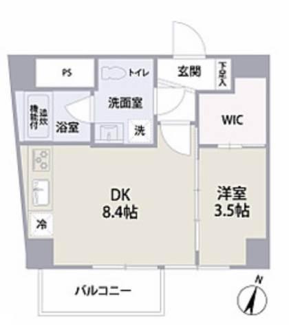 グローリア後楽園間取り図