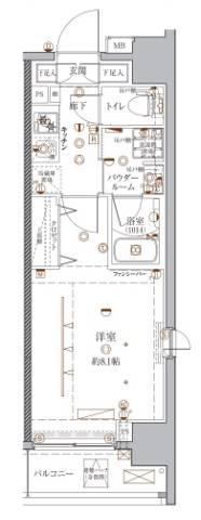 クレイシア上野松が谷間取り図