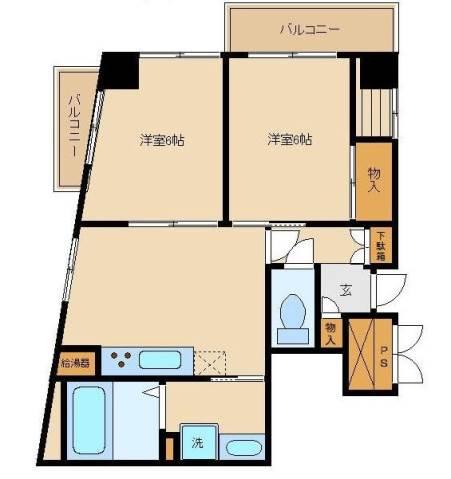 駒込グローリア初稲間取り図
