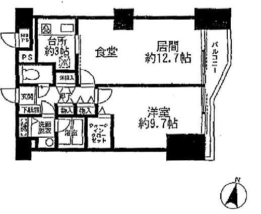 イトーピア音羽間取り図