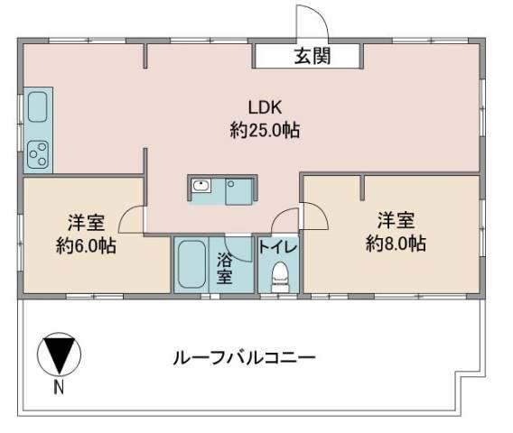 小日向モデラート～MODERATO～間取り図