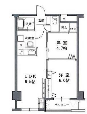 小石川ハイム間取り図