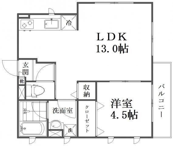 アルコド弥生間取り図