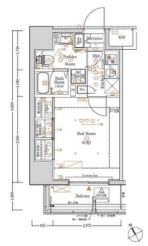 Log駒込間取り図