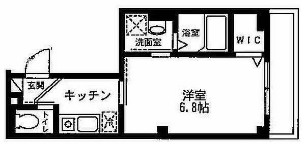 アベニュー千駄木間取り図