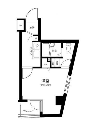 アーバイル文京本駒込間取り図