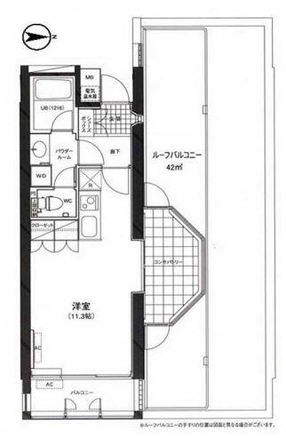 カーサ・デル・ソル小石川間取り図