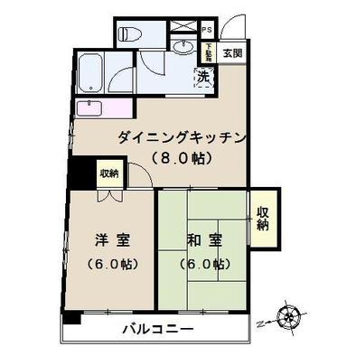 パーク白木間取り図