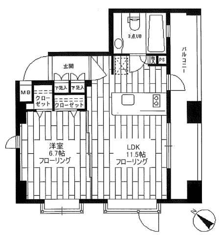 ステージグランデ文京大塚間取り図