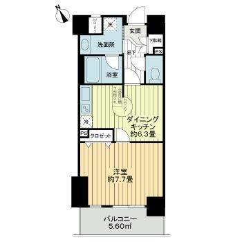ライオンズマンション小石川シティ間取り図