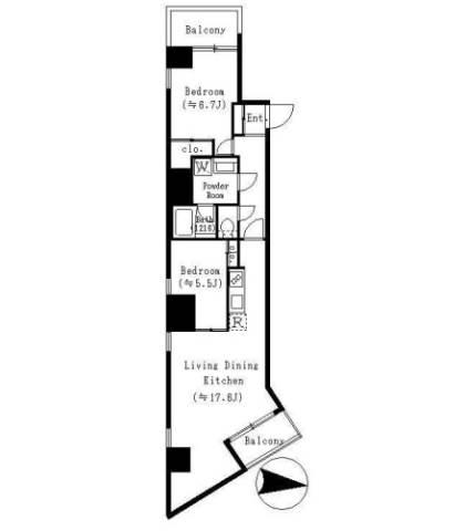 レジデンス本郷アコマ間取り図