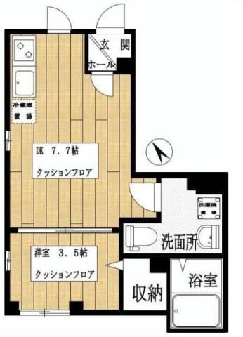キャトルセゾン本郷間取り図