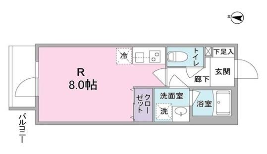 レジディア文京小石川間取り図