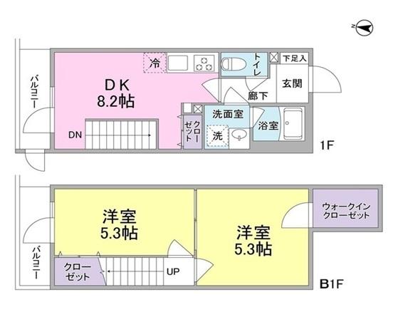 エスタジオ小石川間取り図