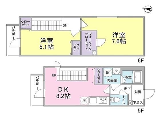エスタジオ小石川間取り図