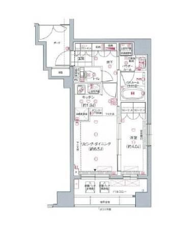 ガーラ・レジデンス本郷三丁目間取り図
