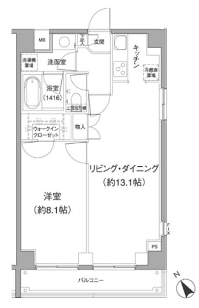 THE CUBE間取り図