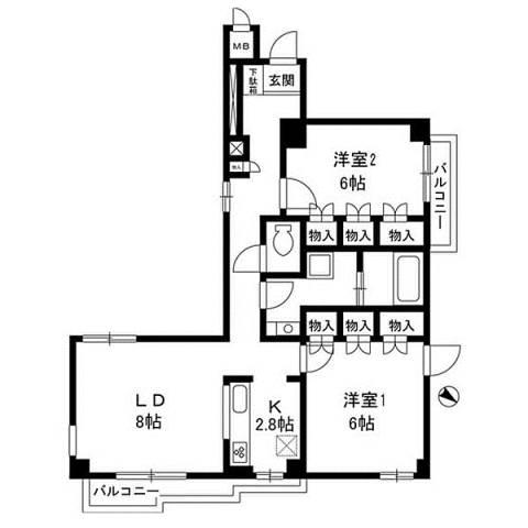 ゾアール茗荷谷間取り図