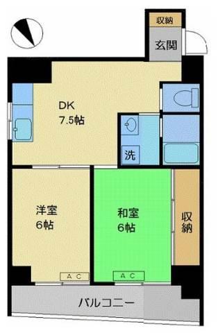 エイセンビル間取り図