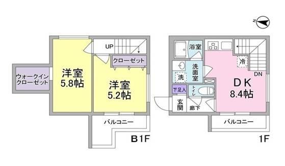 エスタジオ小石川間取り図