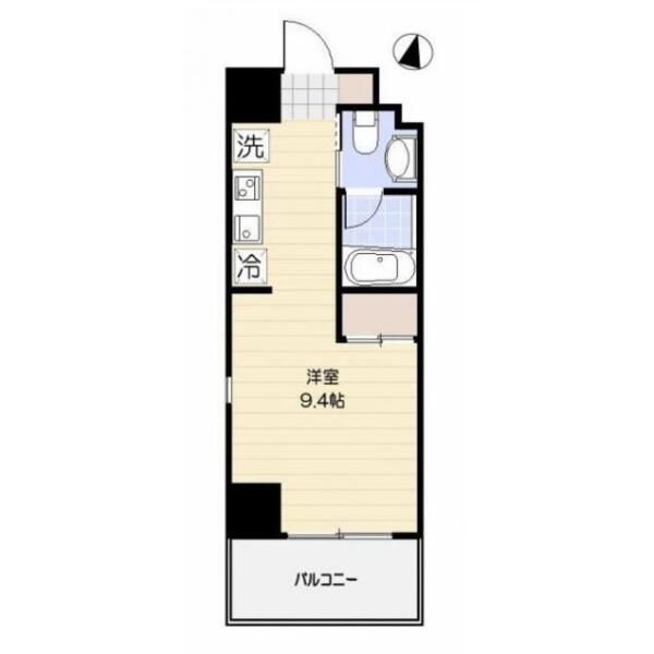 ルキア 202号室 間取り図